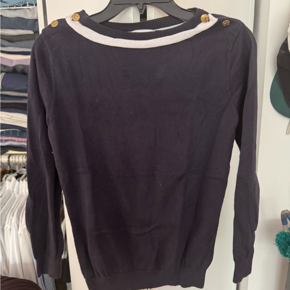 Boast Navy Crew Neck Sweater